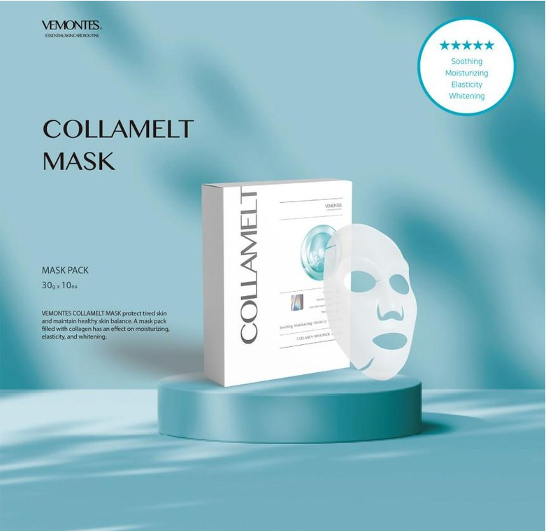 VEMONTES Collagen Mask Pack 5pcs