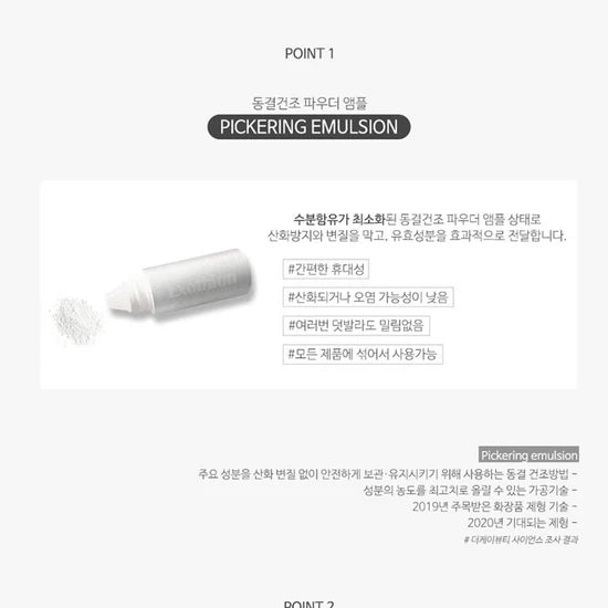 P.RE.T Exothion Exosome Glutathione Brightening Powder Ampoule