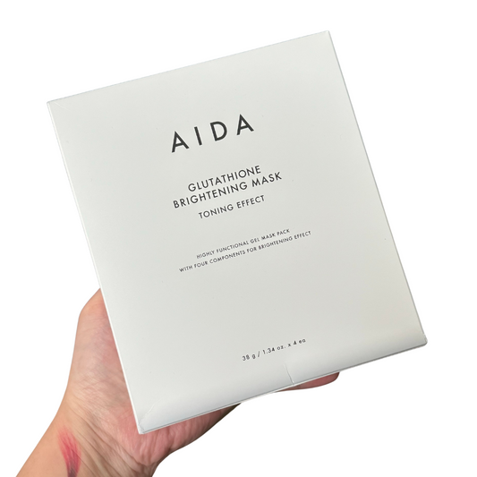 AIDA - Glutathione Brightening Mask (38g x 4 sheets)